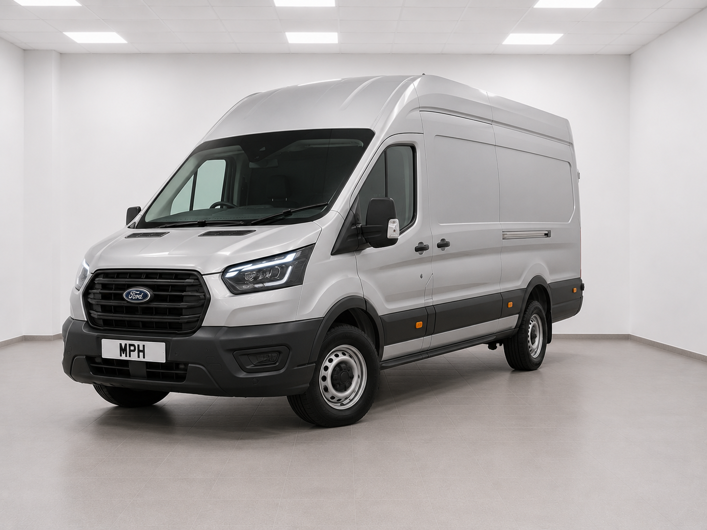Ford Transit  Leader 350 L3 H3, Moondust Silver, 2.0 EcoBlue 130PS 